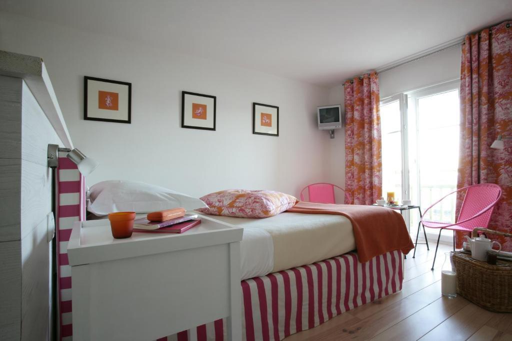 Hotel La Baie Des Anges Spa Marin Landéda Quarto foto